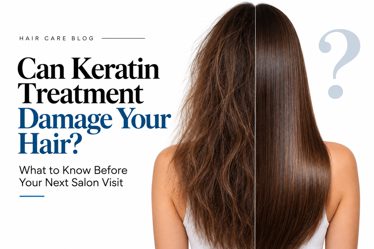 can keratin treatment damage your hair