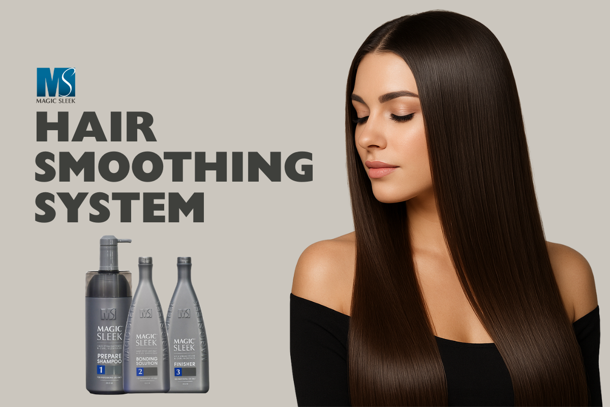 smoothing system for hair