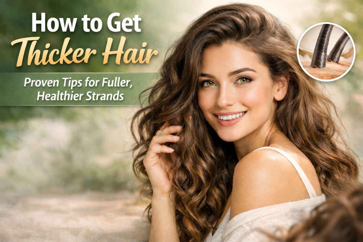 How to Get Thicker Hair