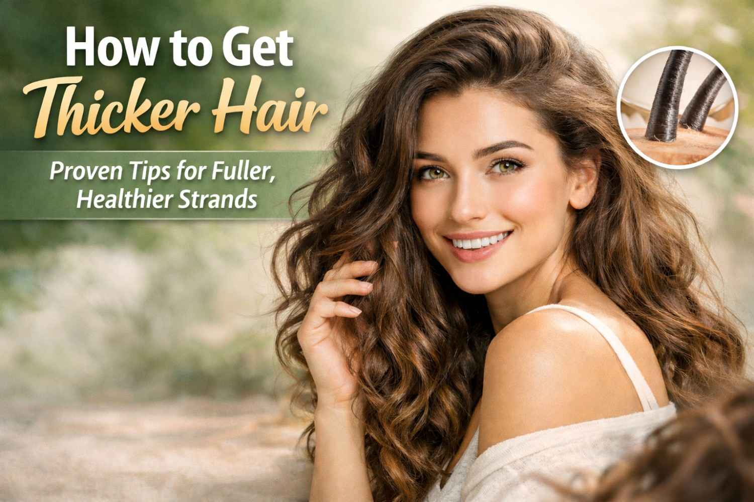 How to Get Thicker Hair