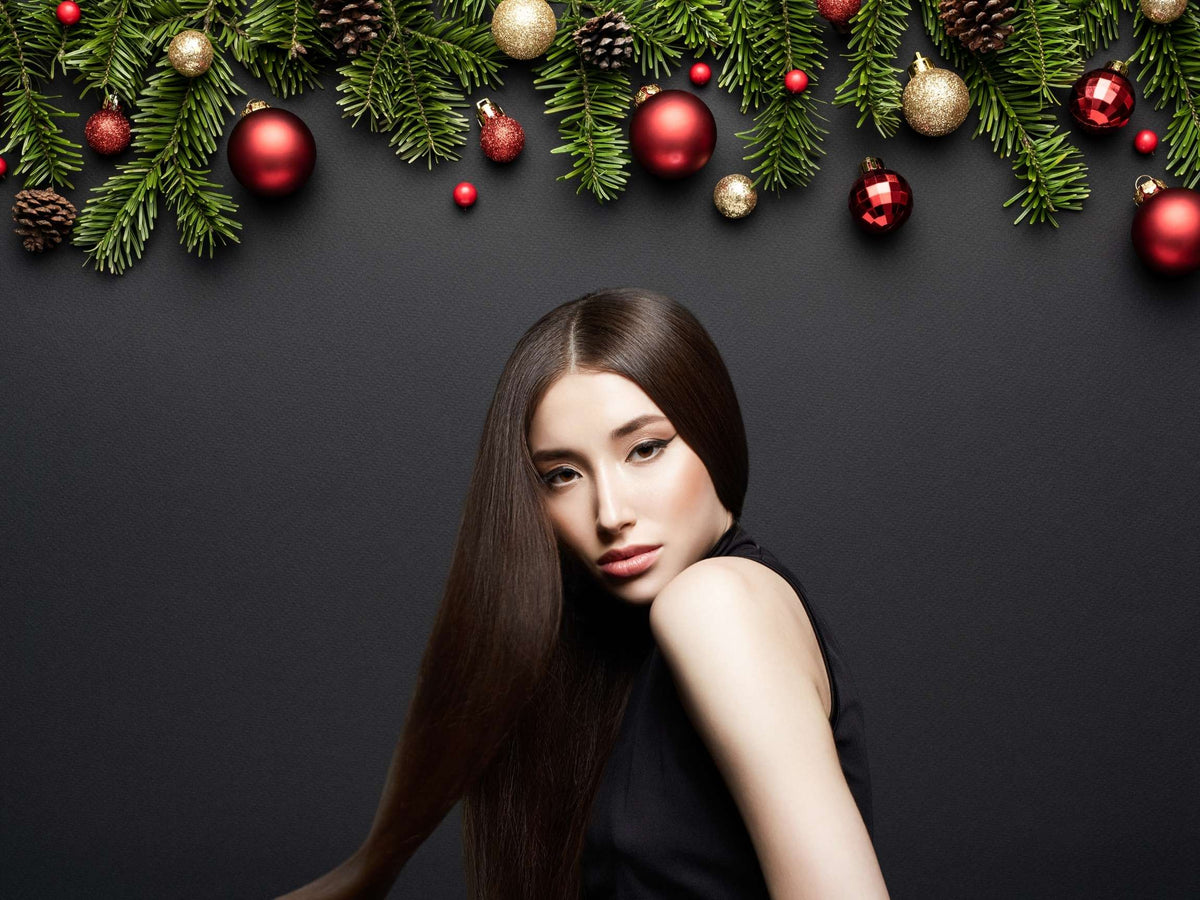 magic sleek christmas hair styles