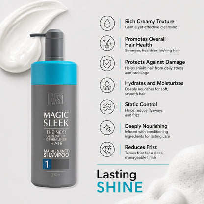 Nourishing shampoo | Keratin Alternative Shampoo | Magic Sleek