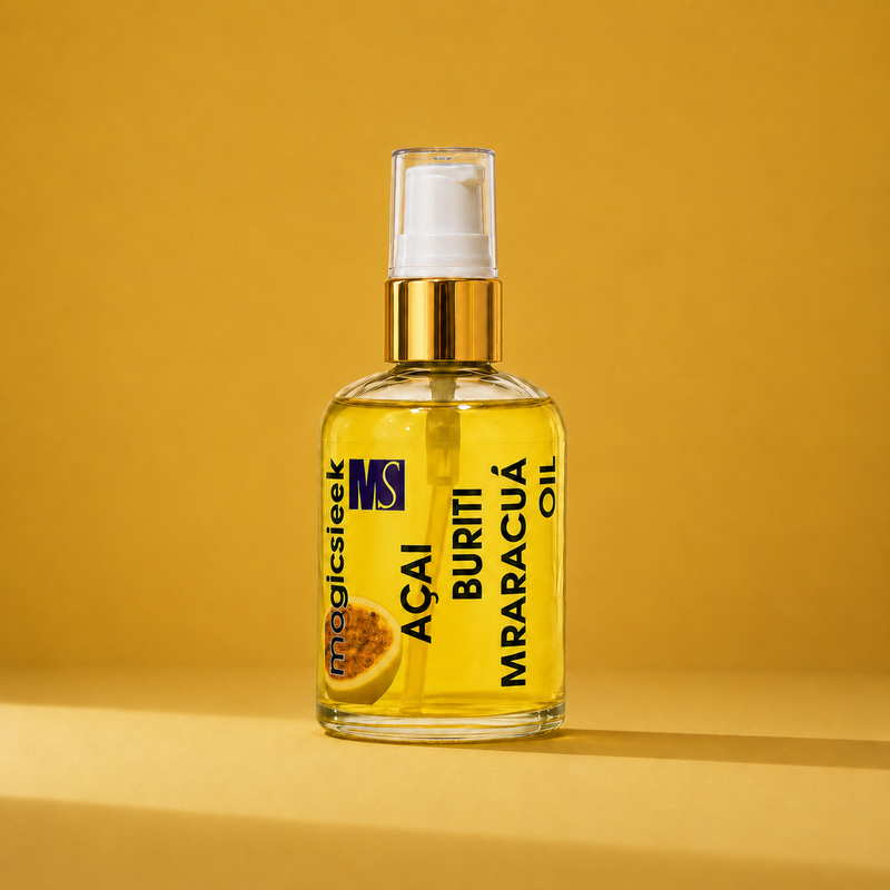 Acai Oil | Best Hair Essential Oil for Frizz Control and Shine | Brazilian Acai Berry oil | 60 ML