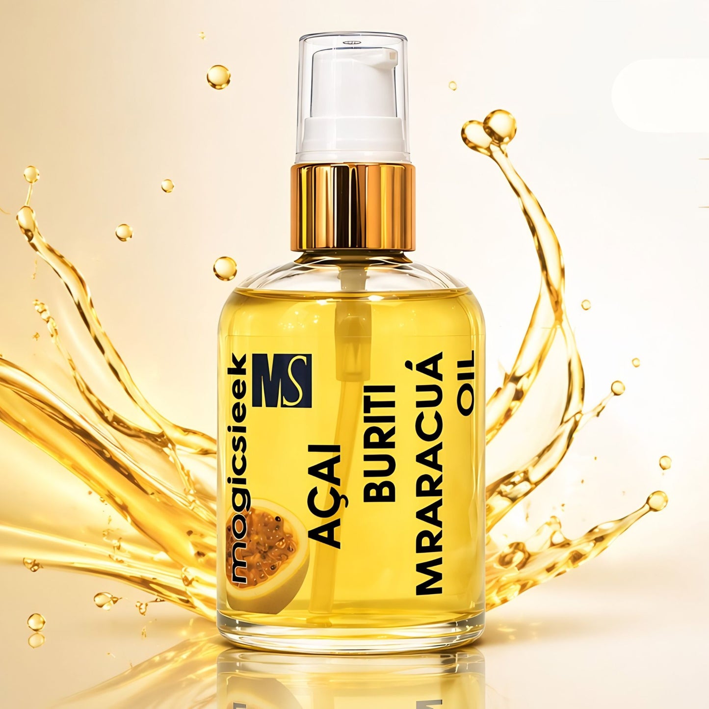 Acai Oil | Best Hair Essential Oil for Frizz Control and Shine | Brazilian Acai Berry oil | 60 ML