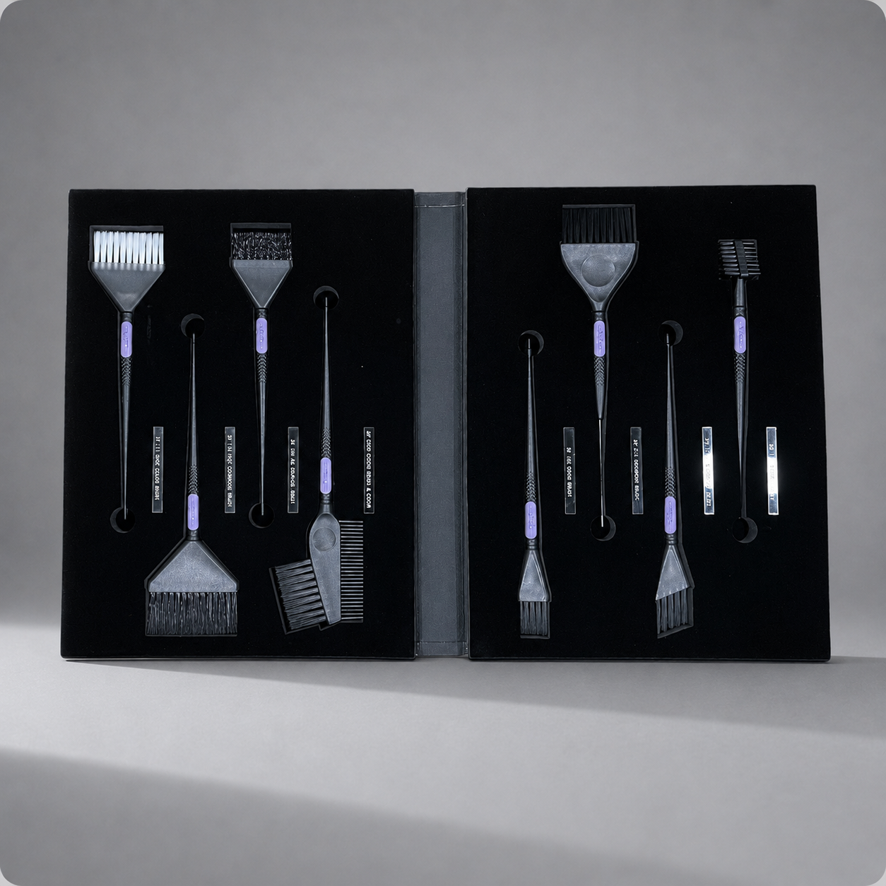 Color Master Tint Hair Brush Set  | Magic Sleek | 15 Pieces