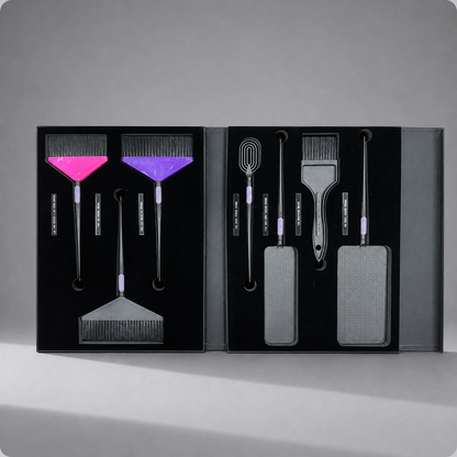 Color Master Tint Hair Brush Set  | Magic Sleek | 15 Pieces