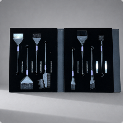Color Master Tint Hair Brush Set  | Magic Sleek | 15 Pieces