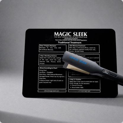 Heat Resistant Mat for Styling Tools | Magic Sleek Professional Salon Pad