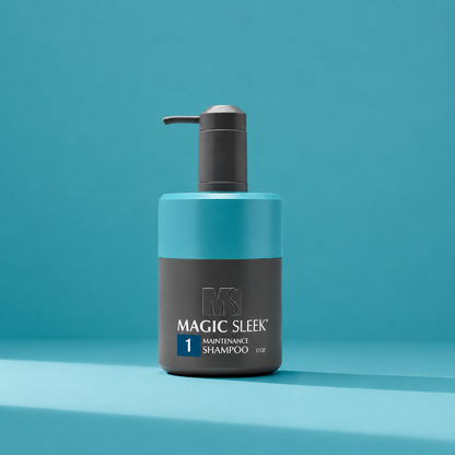 Magic Sleek Nourishing Maintenance Shampoo 17 oz for dry, damaged and color-treated hair