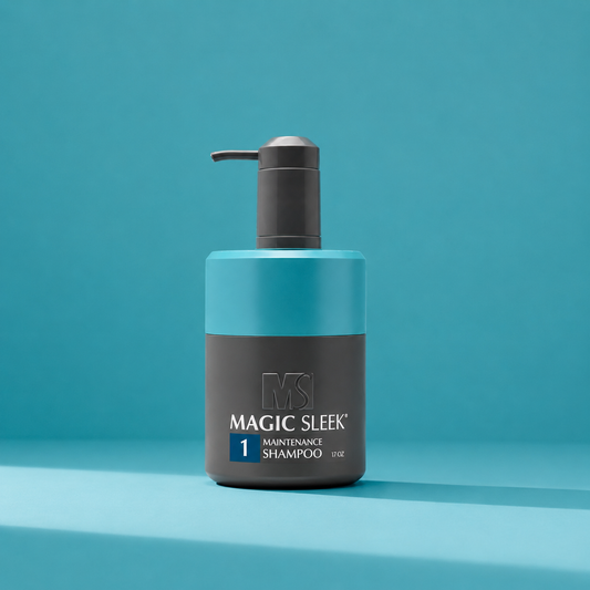 Magic Sleek Nourishing Maintenance Shampoo 17 oz for dry, damaged and color-treated hair