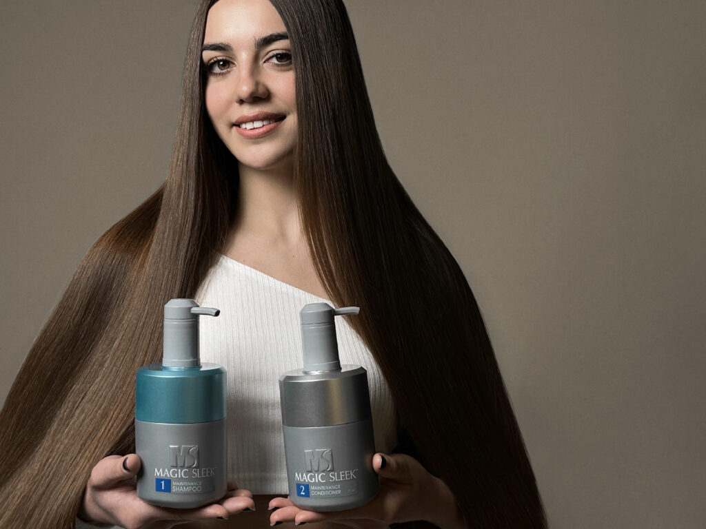 Hair Care Trends 2024 Magic Sleek Maintanance products