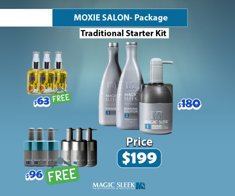 Moxie Salon Traditional Starter KIT- Package