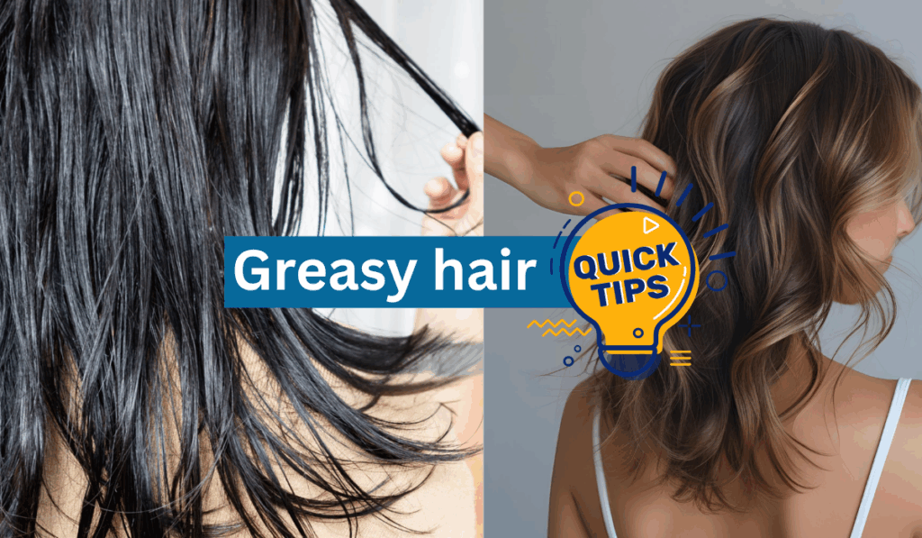Greasy Hair: Causes, Solutions, and Expert Care Tips 1 Greasy hair