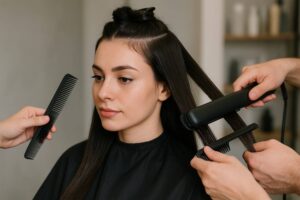 hair rebonding treatment