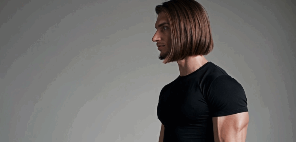 Mens Hair Straightening with Magic Sleek 1 Mens hair straightening