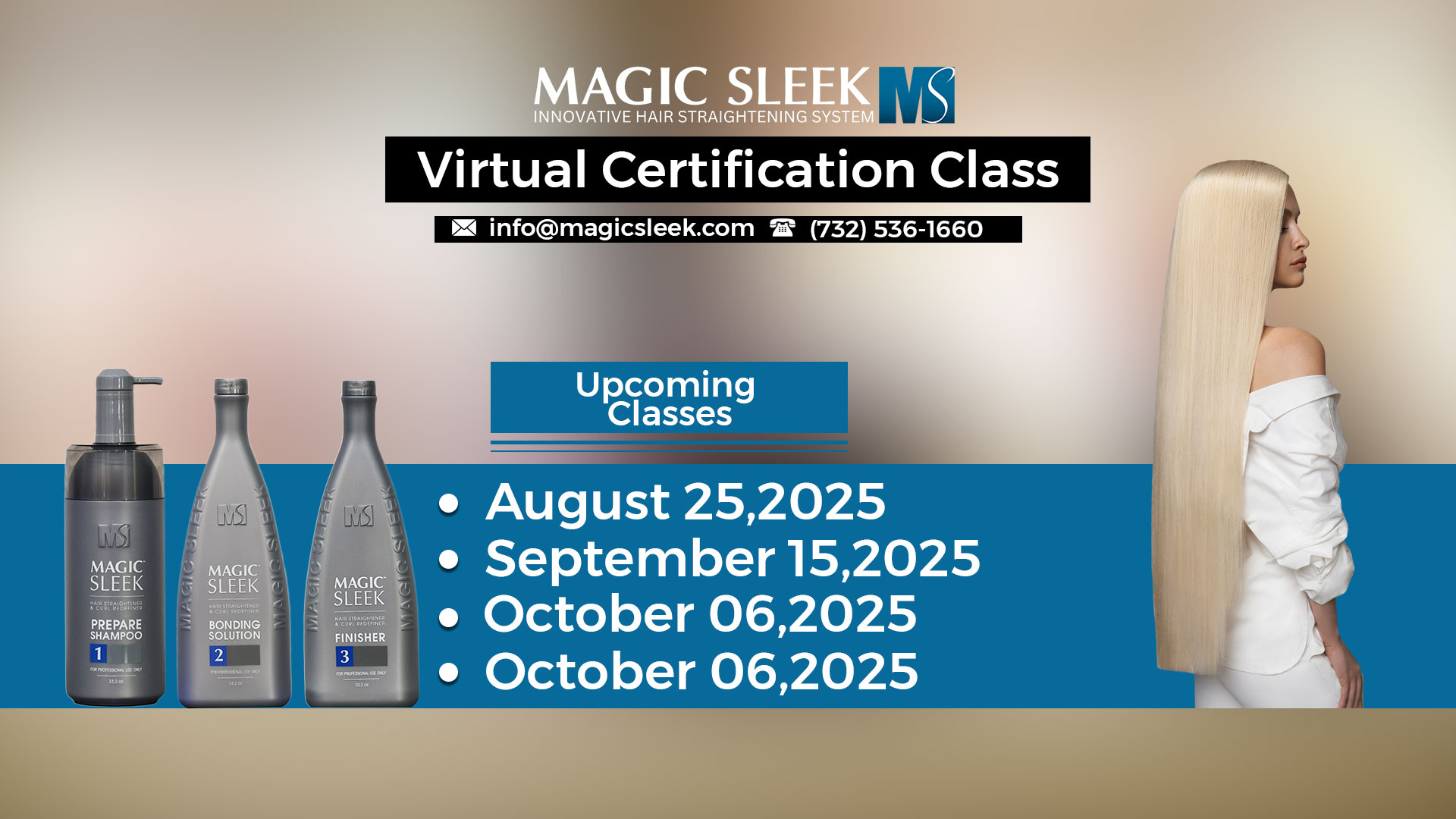 magic sleek Certification class