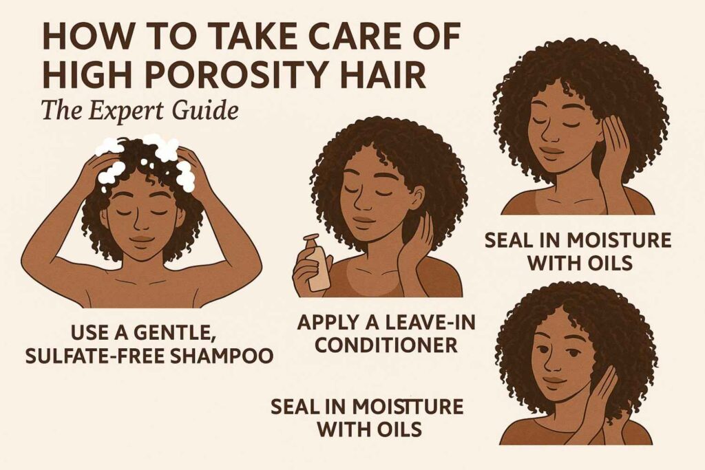 How to Take Care of High Porosity Hair: The Expert Guide to Strength, Smoothness, and Shine 2 high porosity hair